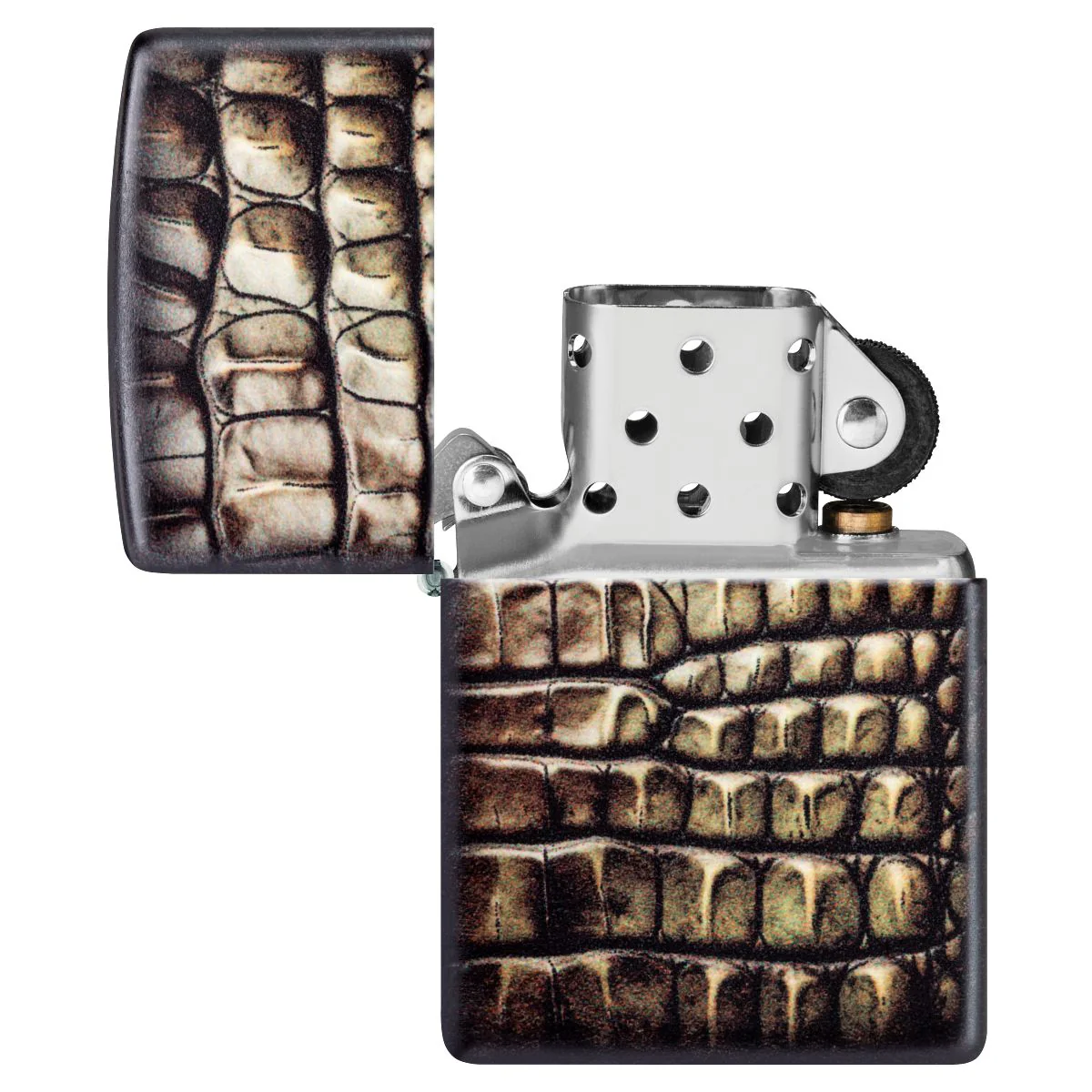 Zippo Lighter: Alligator Skin - 540 Color 46356 - Image 7