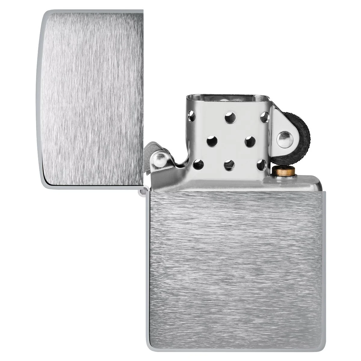 Zippo Lighter: Armor - Brushed Chrome 162 - Image 4
