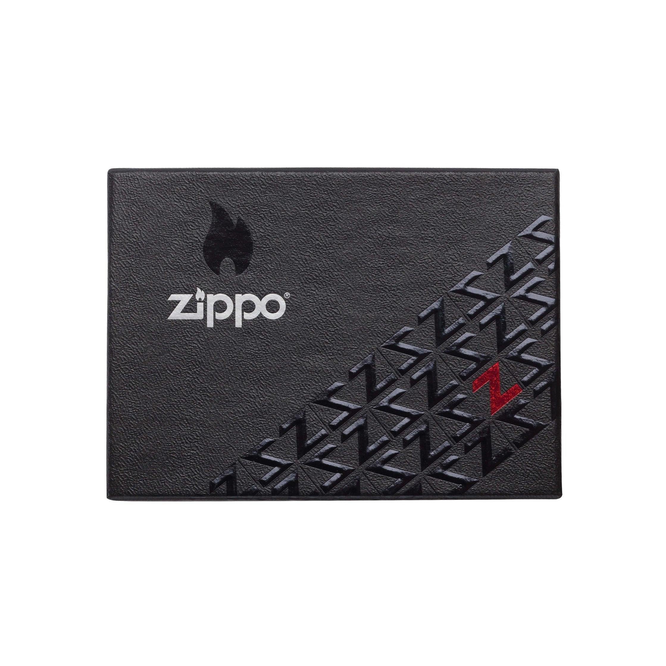 Zippo Lighter: Armor Multicut St. Benedict Medal - Antique Brass 29719 - Image 4