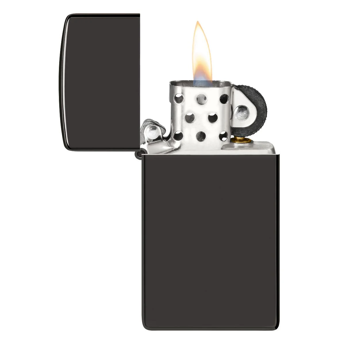 Zippo Lighter: Slim - Ebony 28123 - Image 3