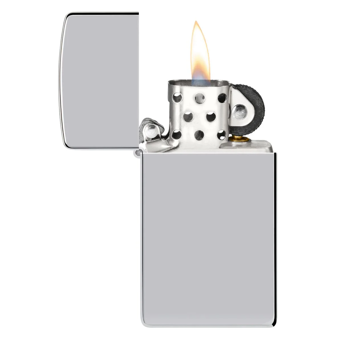 Zippo Lighter: Slim - HP Chrome 1610 - Image 3