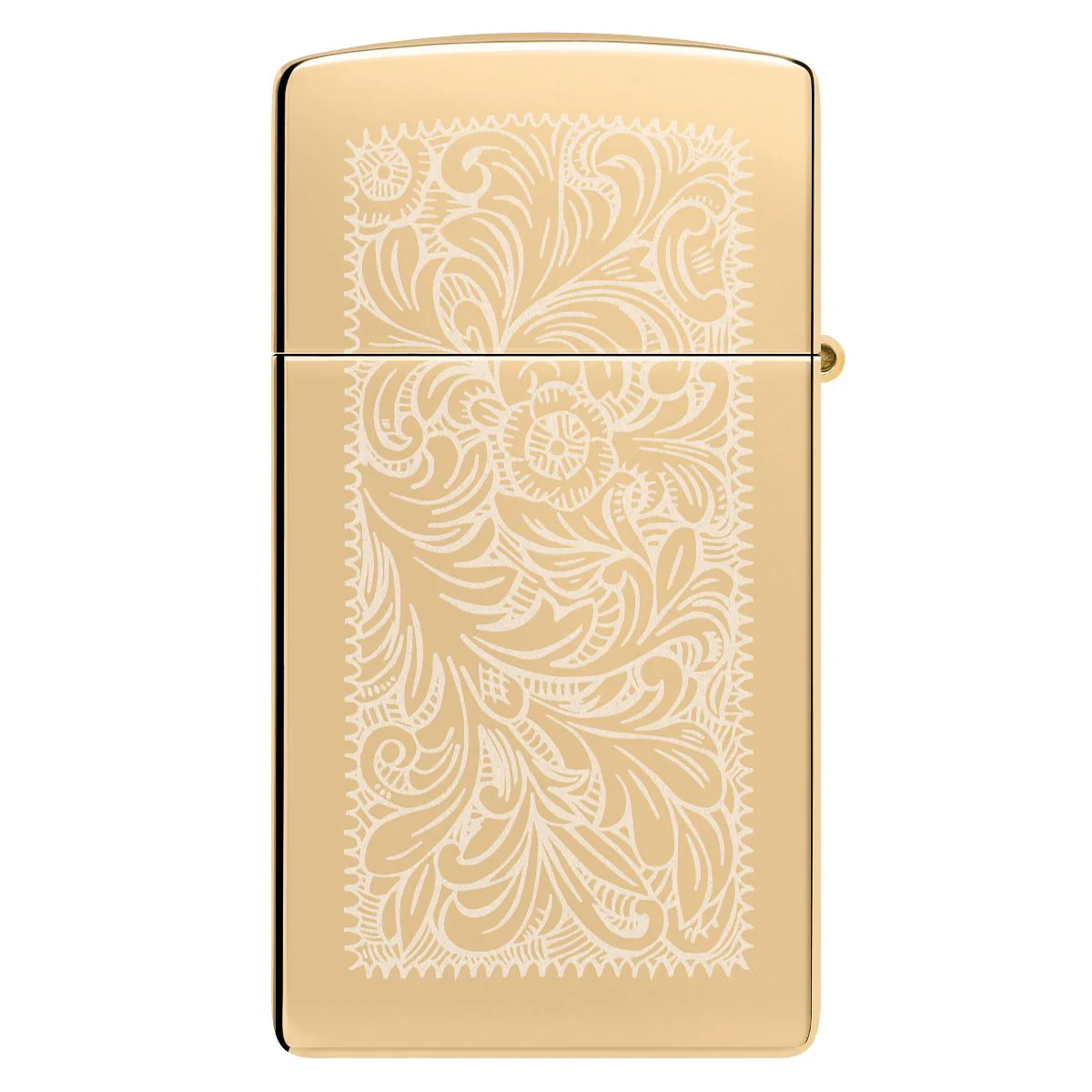 Zippo Lighter: Slim Venetian - HP Brass 1652B - Image 3
