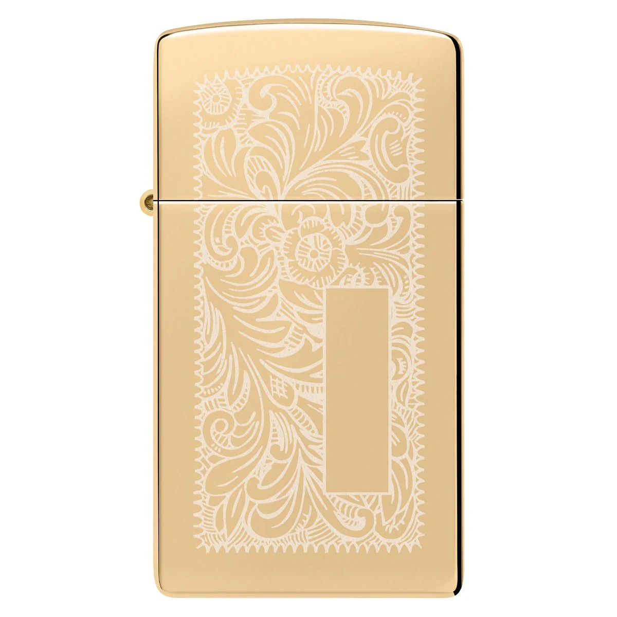 Zippo Lighter: Slim Venetian - HP Brass 1652B - Image 4
