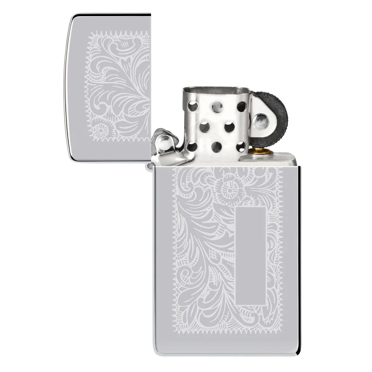Zippo Lighter: Slim Venetian - HP Chrome 1652 - Image 6